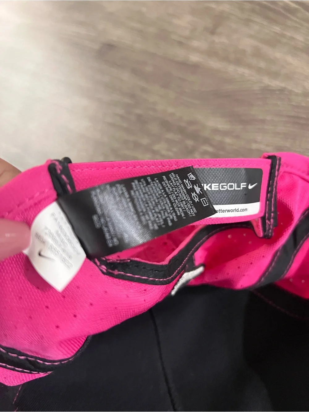 Nike Kids Hot Pink Swoosh Performance Cap